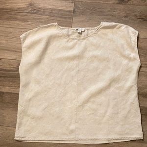 Classic linen sleeveless top from Coldwater Creek